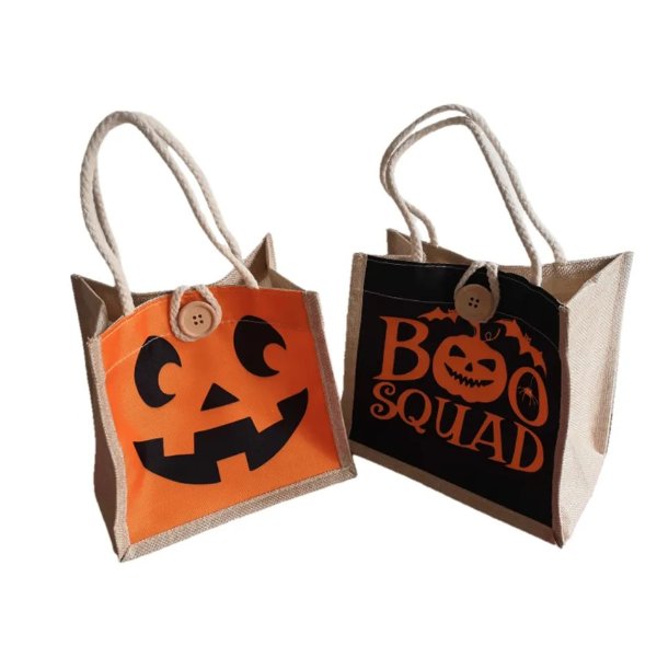 Halloween Trick or Treat Bags Halloween Goodie Candy Bags Halloween Decorations Reusable Gift Bags
