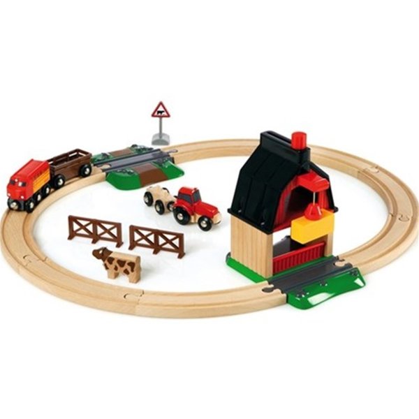 农场火车玩具