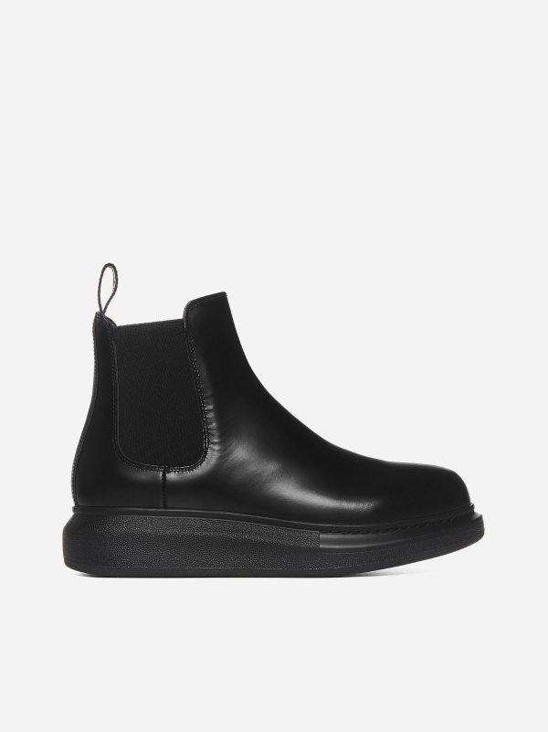 Hybrid Chelsea leather boots