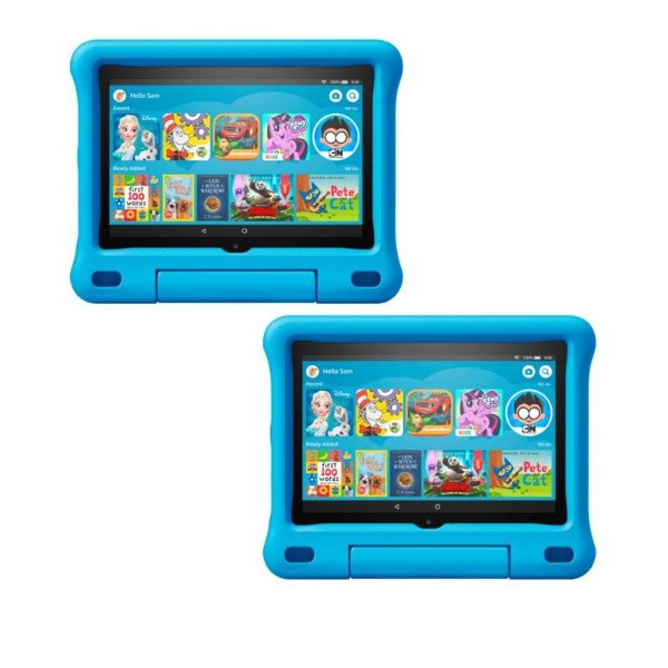 Fire 8" Kids Edition HD 32GB Tablet 2-Pack Bundled w/Vouchers