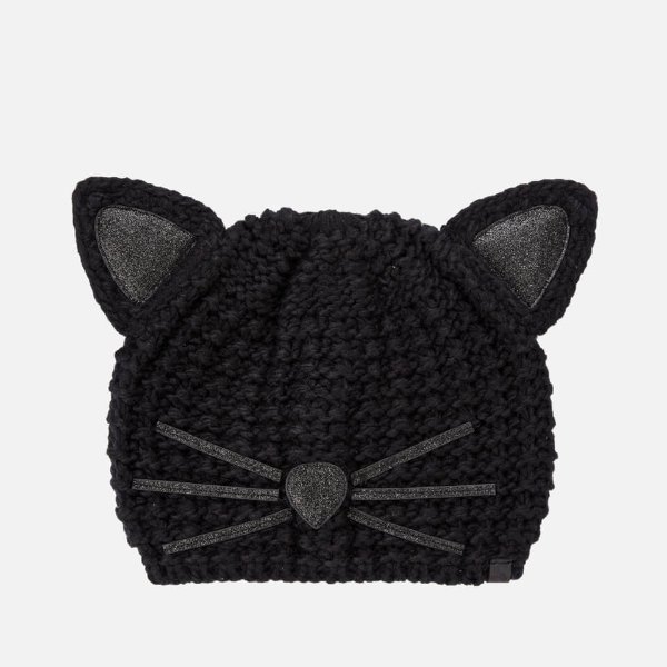 猫耳帽-黑色