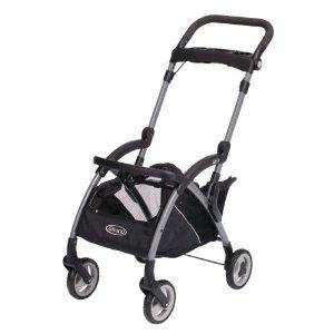 Graco SnugRider Elite Stroller and Car Seat Carrier, Black