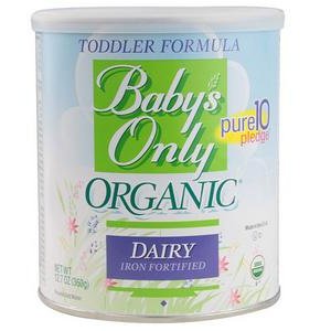 Nature's One Baby's Only Organic Dairy Iron Fortified Toddler Formula -- 12.7 oz