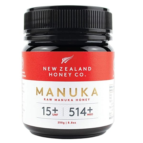 Zealand Honey Co. Raw Manuka Honey UMF 15+ | MGO 514+, 8.8oz / 250g