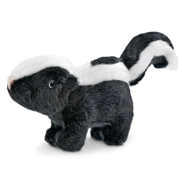 Leaps & Bounds Wild Plush Skunk Dog Toy, Small | Petco