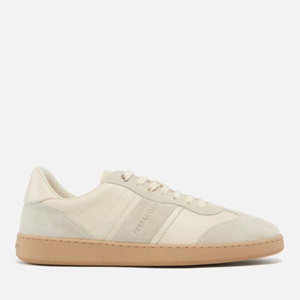 Men's Achille 1 Leather and Suede Trainers