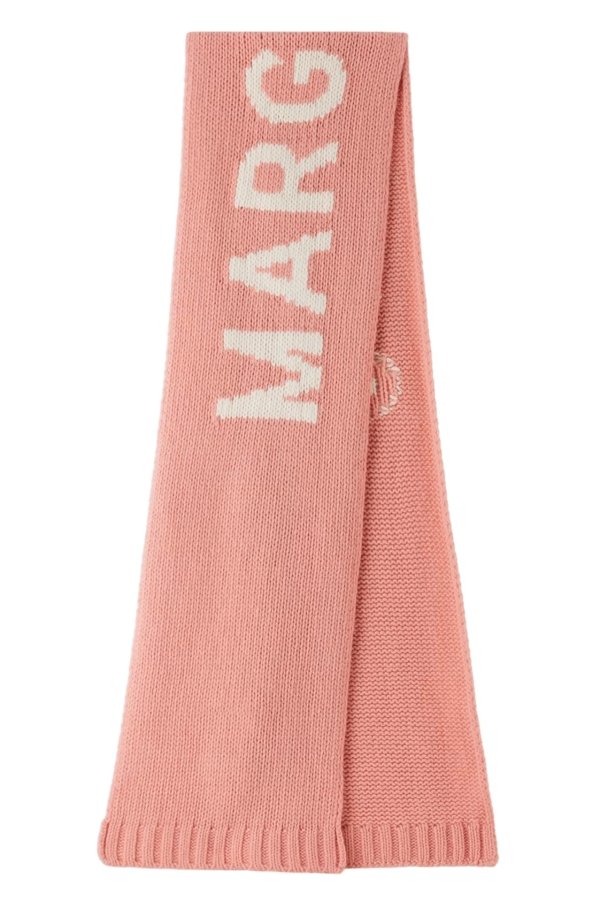 粉色徽标儿童围巾