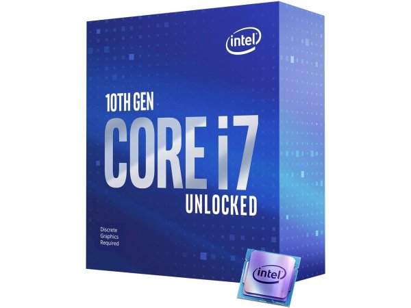Core i7-10700KF Comet Lake 8核 LGA1200 处理器