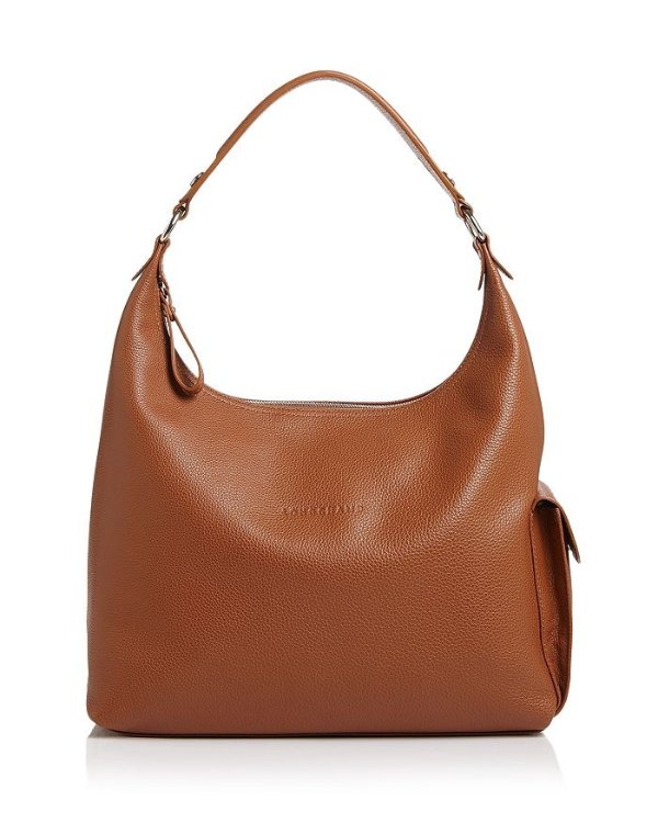 Le Foulonne Leather Hobo