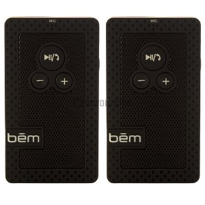Bem Hands Free Visor Speakerphone and Bluetooth Speaker (2 Pack)