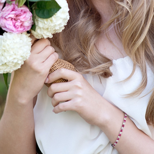 Amour Created Sapphire Bracelets