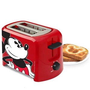 Disney DCM-21 米奇老鼠图案2片烤面包机