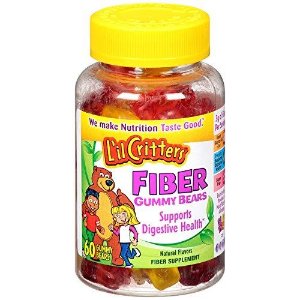 ritters Fiber Gummy Bears, 60 Count 