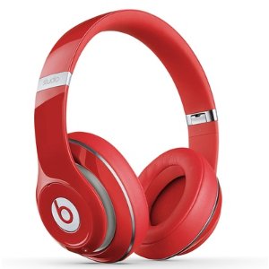 第二代 Beats Studio录音师主动降噪头戴式耳机，红色