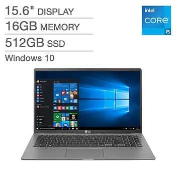 LG gram 15.6" Laptop - 11th Gen Intel Core i5-1135G7