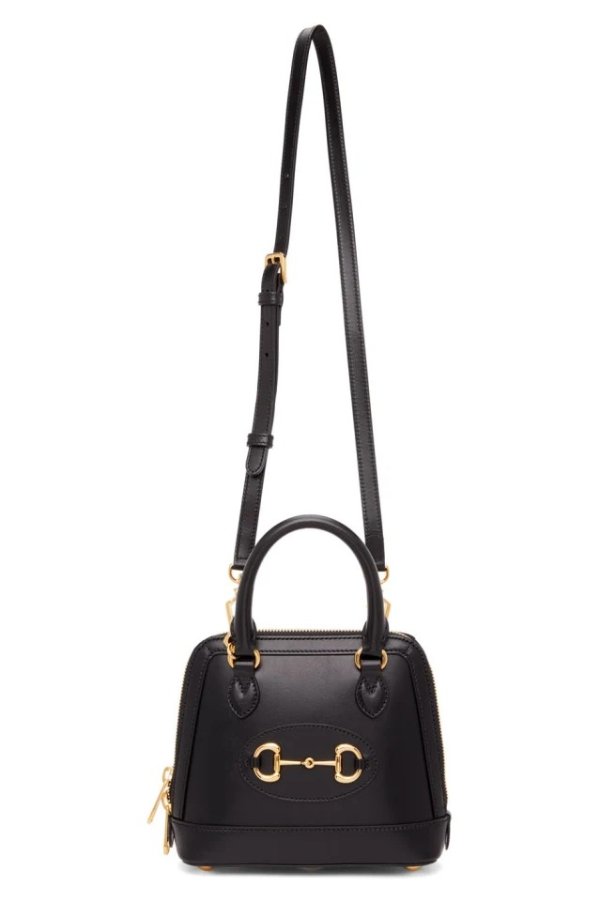 Black Small GG 'Gucci 1955' Horsebit Bag