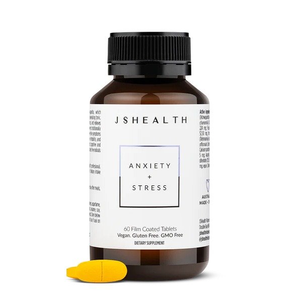 Anxiety + Stress Formula - 60 Tablets 缓解焦虑+压力保健品60粒34.99