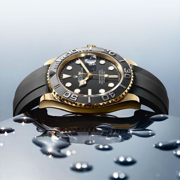 Yacht-Master 18kt Everose Gold Black Dial 40 mm Men's Watch 126655BKSRS