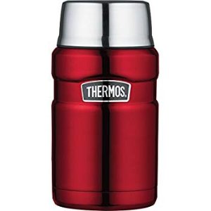 Thermos Stainless King 24 Ounce Food Jar, Cranberry