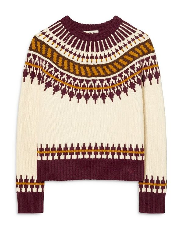 Fair Isle Merino Wool Sweater