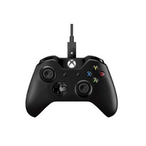 Microsoft XBox One Controller + Cable for Windows USB Black