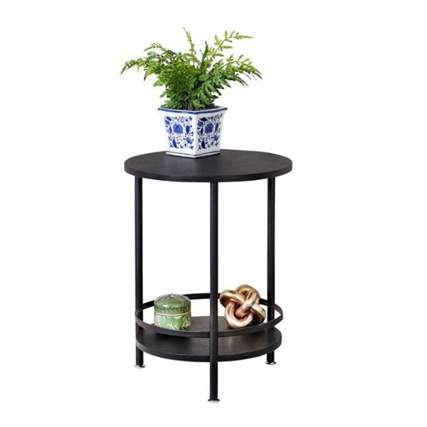 2-Tier Round Side Table