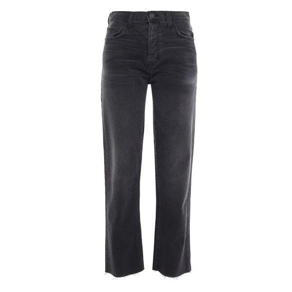 The Original Straight cropped high-rise straight-leg jeans
