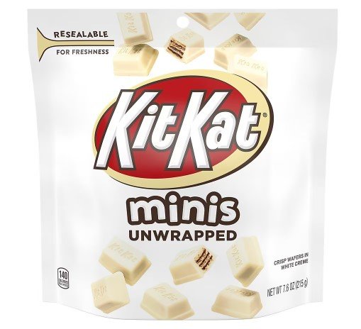 Kit Kat Minis Unwrapped, Wafer CandyWhite Creme 7.6oz