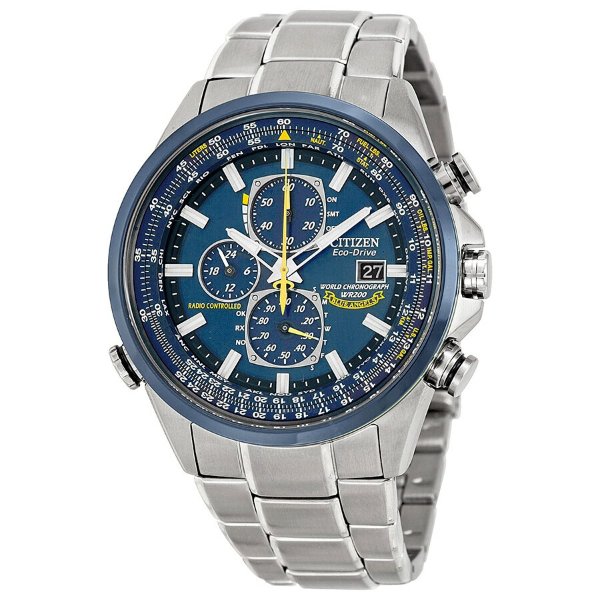 Eco Drive Blue Angels Chronograph Men's Watch AT8020-54L