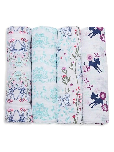 4-Pack Cotton Swaddle