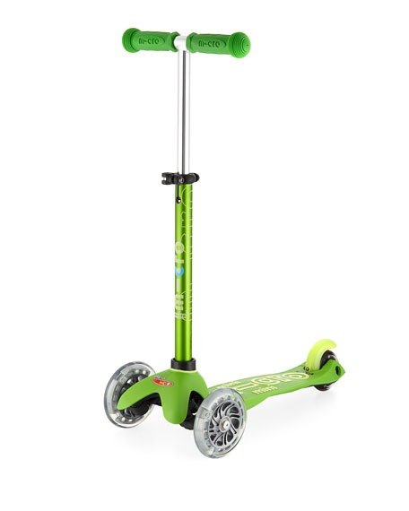 Mini Deluxe Light-Up Scooter, Green