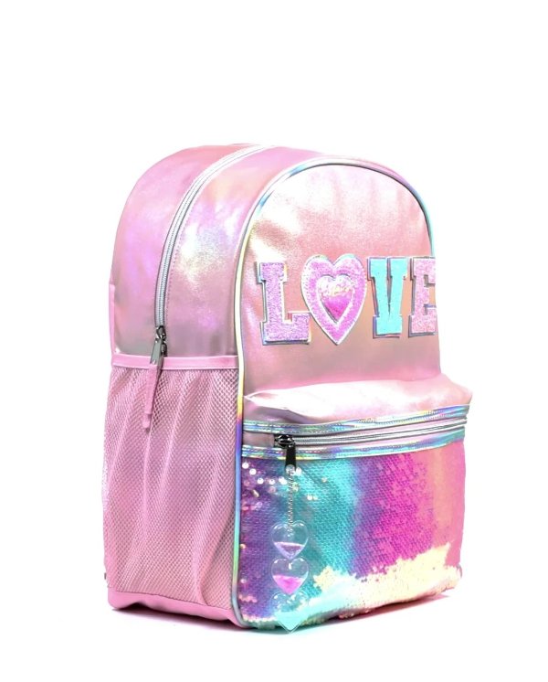 Girls Love Backpack - pink