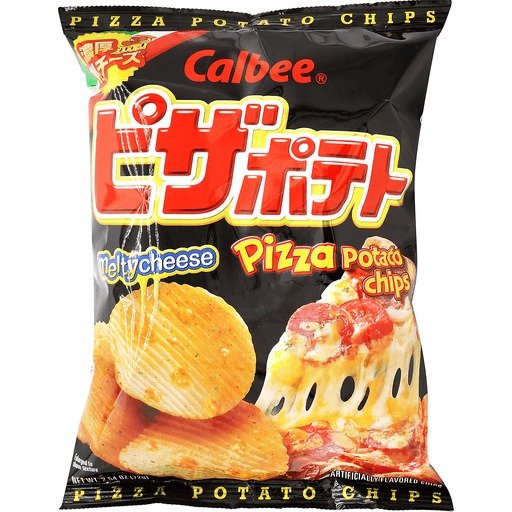 Calbee Potato Chips Pizza 2.54 OZ