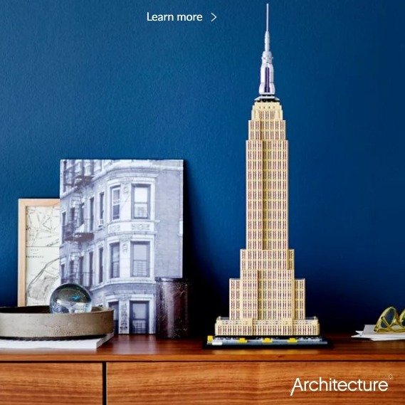 Empire State Building 21046 | Architecture | Buy online at the Official LEGO® Shop US