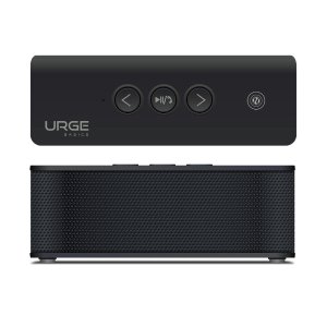 URGE Basics UG-SBPLUS-BLK Black SOUNDBRICK PLUS Bluetooth & NFC Compatible Speaker
