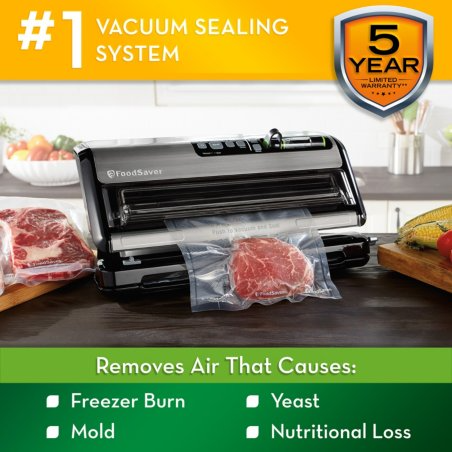 ® FM5000 Series 2-in-1 Vacuum Sealing System and Starter Kit |
