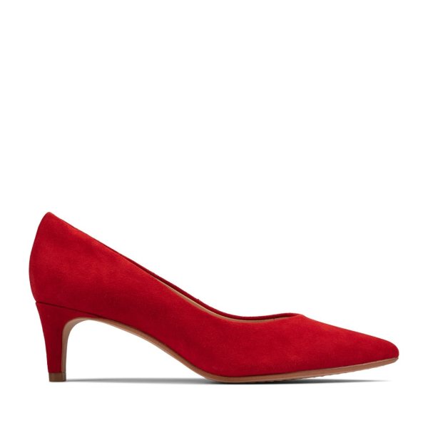 Laina 55 Court Red Suede