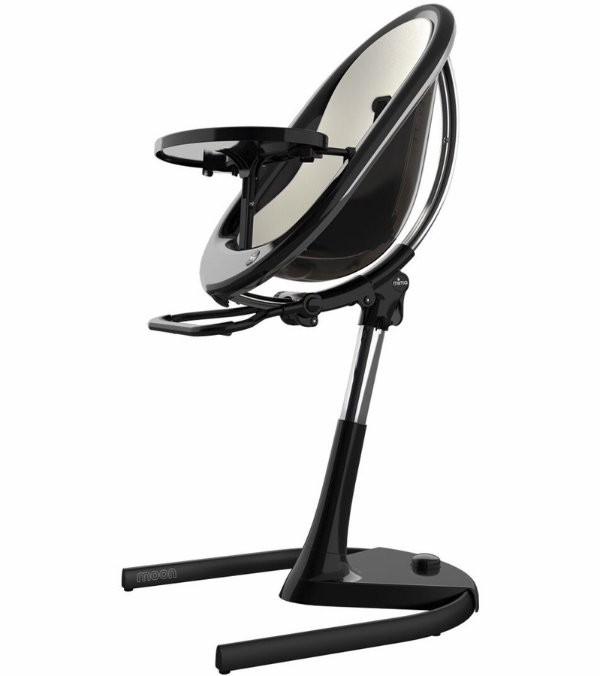 Moon 2G High Chair - Black / White
