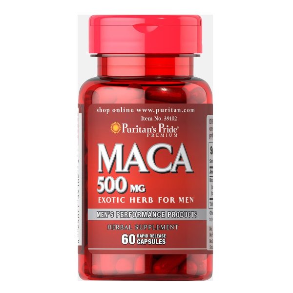 Maca 500 mg 60 Rapid Release Capsules | Black Friday Supplements | Puritan's Pride