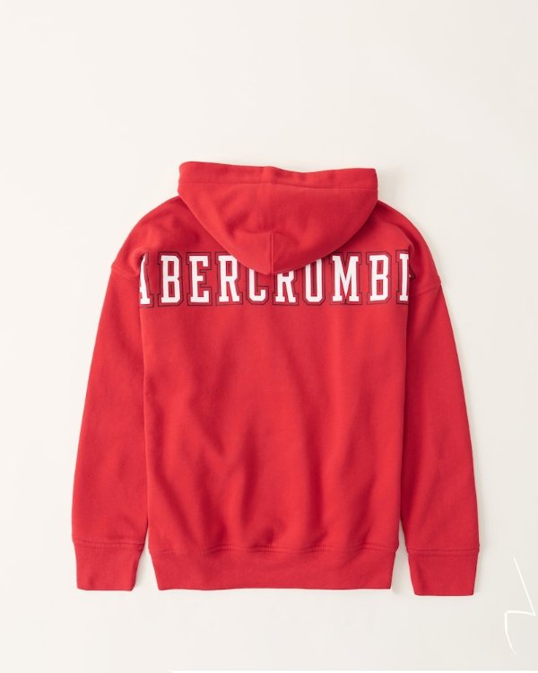 boys oversized graphic hoodie | boys 40% off select styles | Abercrombie.com