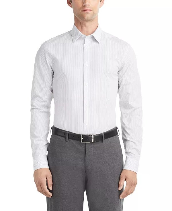 Men's Steel+ Slim Fit Stretch Wrinkle-Free Dress Shirt