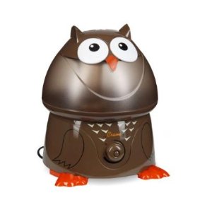 Crane Adorable Ultrasonic Cool Mist Humidifier with 2.1 Gallon Output per Day - Owl
