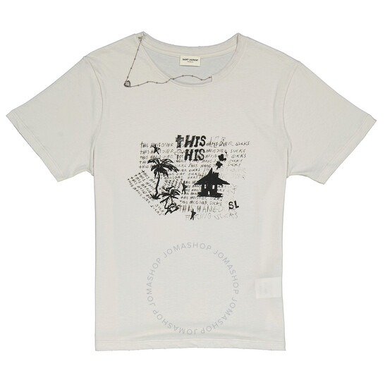 Graphic Print Necklace T-Shirt