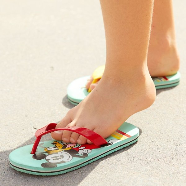 Mickey Mouse Flip Flops for Kids | shopDisney