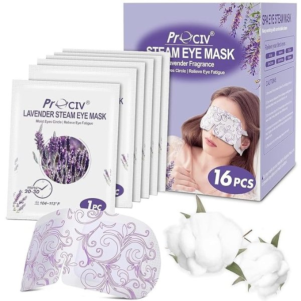 16 Packs Eye Masks 