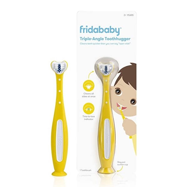 Triple-Angle Toothhugger Training Toothbrush for Toddler Oral Care