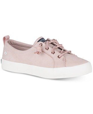 Women's Crest Vibe Memory-Foam Lace-Up Fashion Sneakers, Created for Macy's
