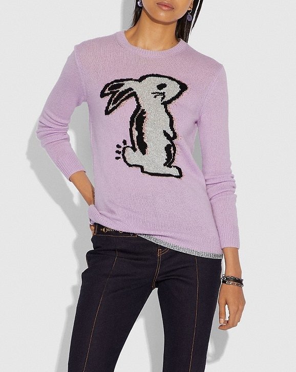 Selena 兔子毛衣