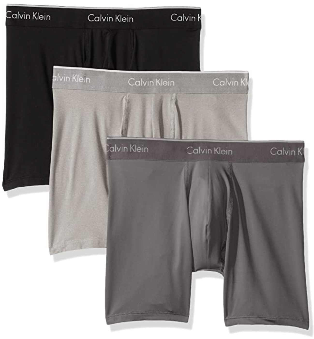 Calvin Klein Underwear Men's Micro Stretch Boxer Briefs 3 Pack CK男士夏季内裤三条装
