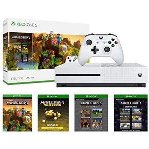 Xbox One S 1TB Console Minecraft Creators Bundle